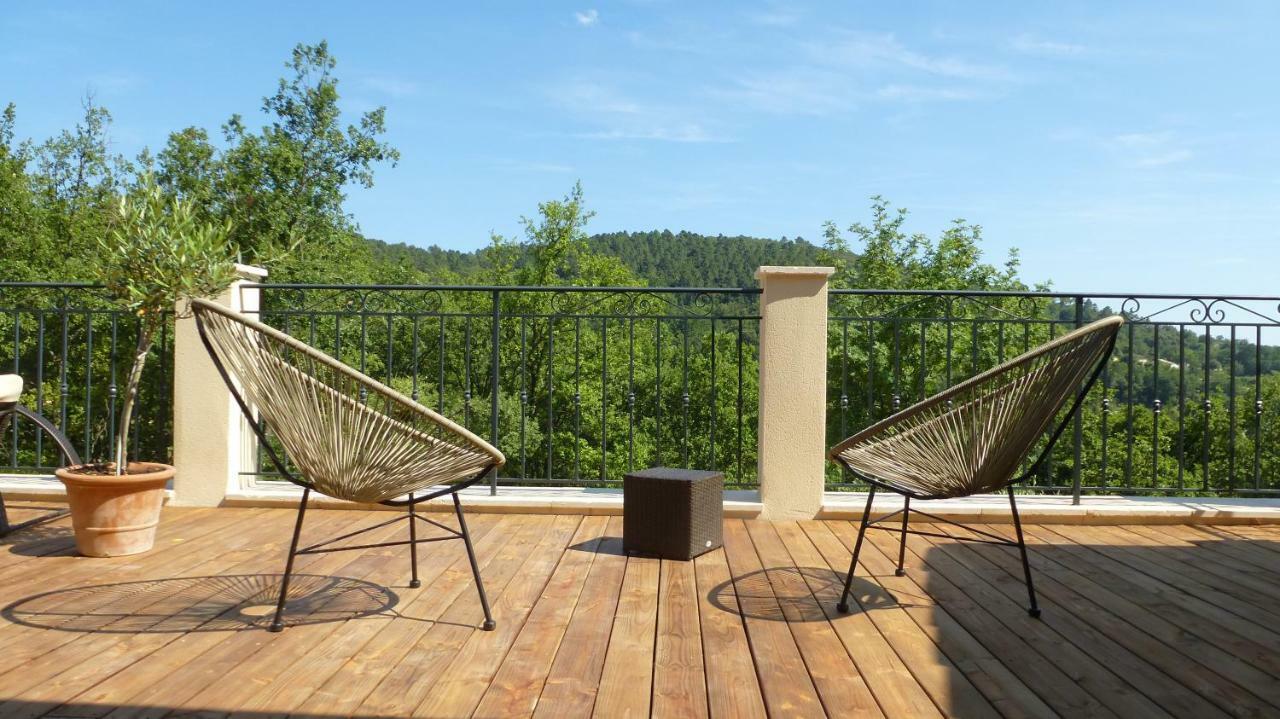 Le Vallon Des Oliviers Montauroux Exteriör bild