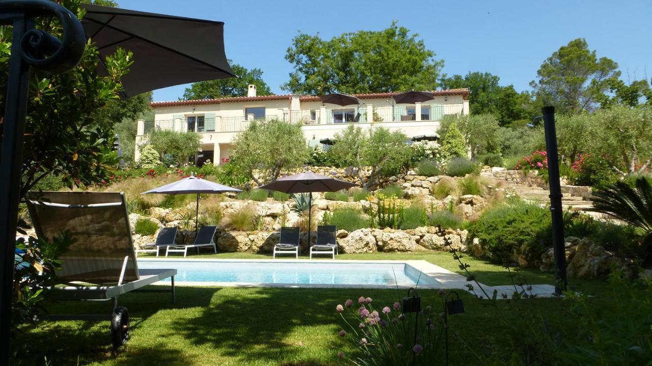 Le Vallon Des Oliviers Montauroux Exteriör bild