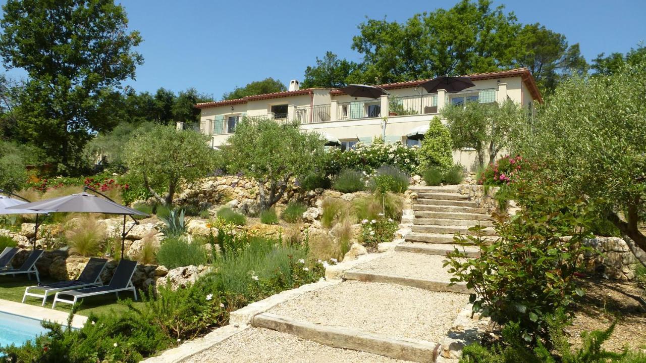 Le Vallon Des Oliviers Montauroux Exteriör bild